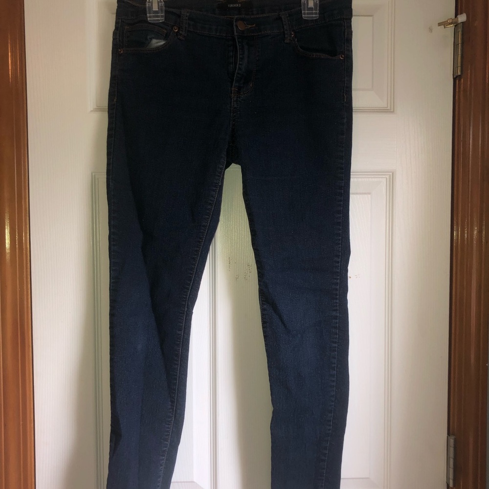 Dark wash jeans